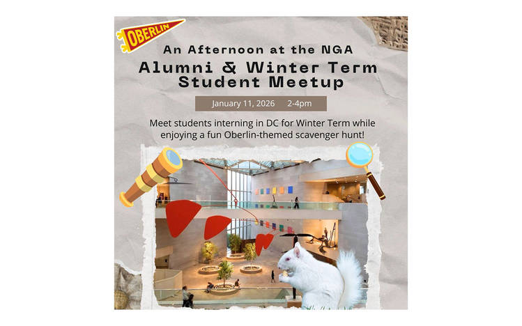 An Afternoon at the NGA: Alumni & Winter Term Student Meetup
