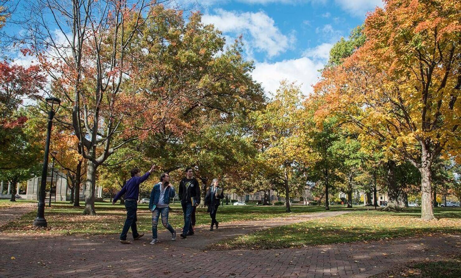 Oberlin fall campus